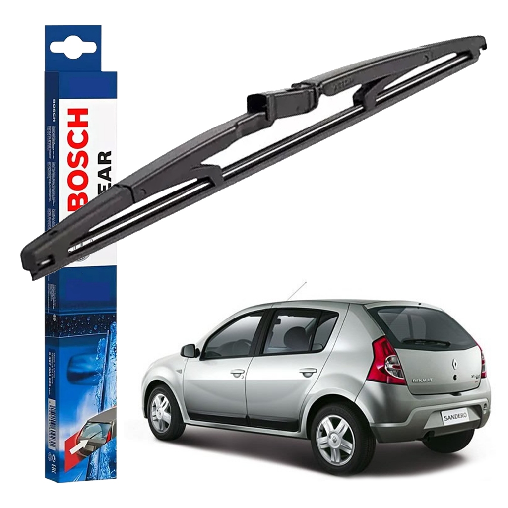 Palheta Traseira Limpador Parabrisa  Paleta do Vidro Traseiro Renault Sandero 2007 a 2014 em Oferta na Shopee