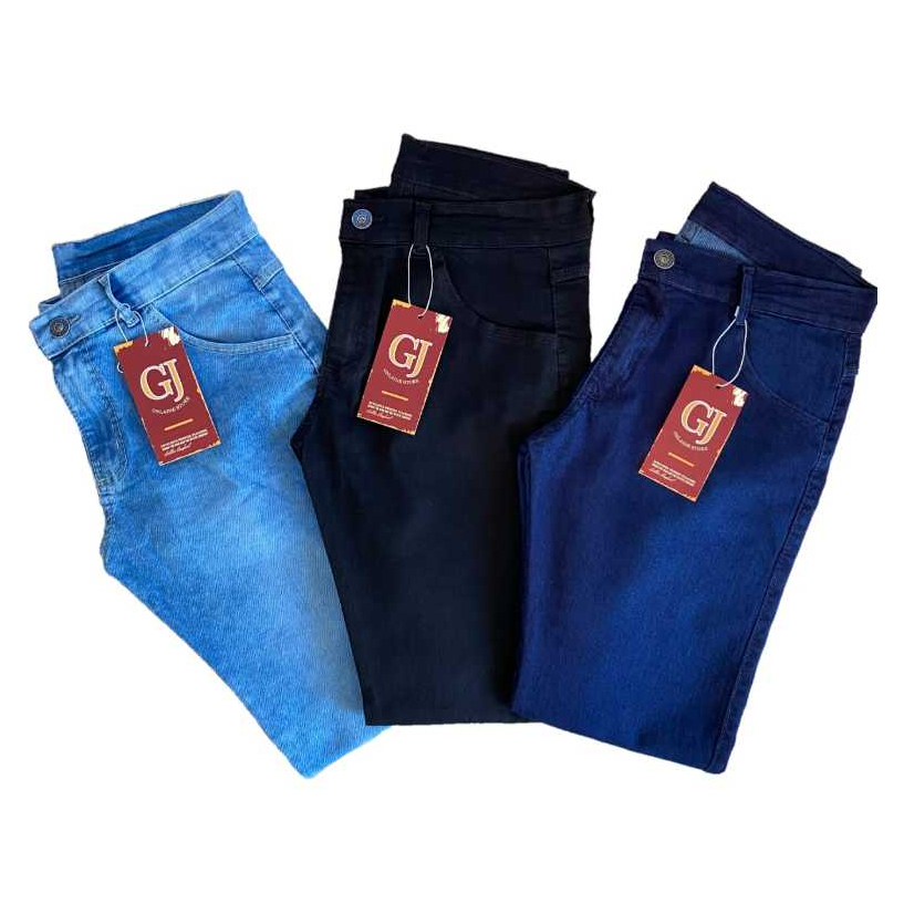 Calça Jeans Masculina Slim Elastano Atacado