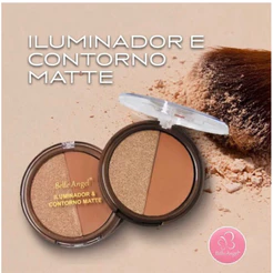 ILUMINADOR E CONTORNO MATTE BELLE ANGEL B003-1