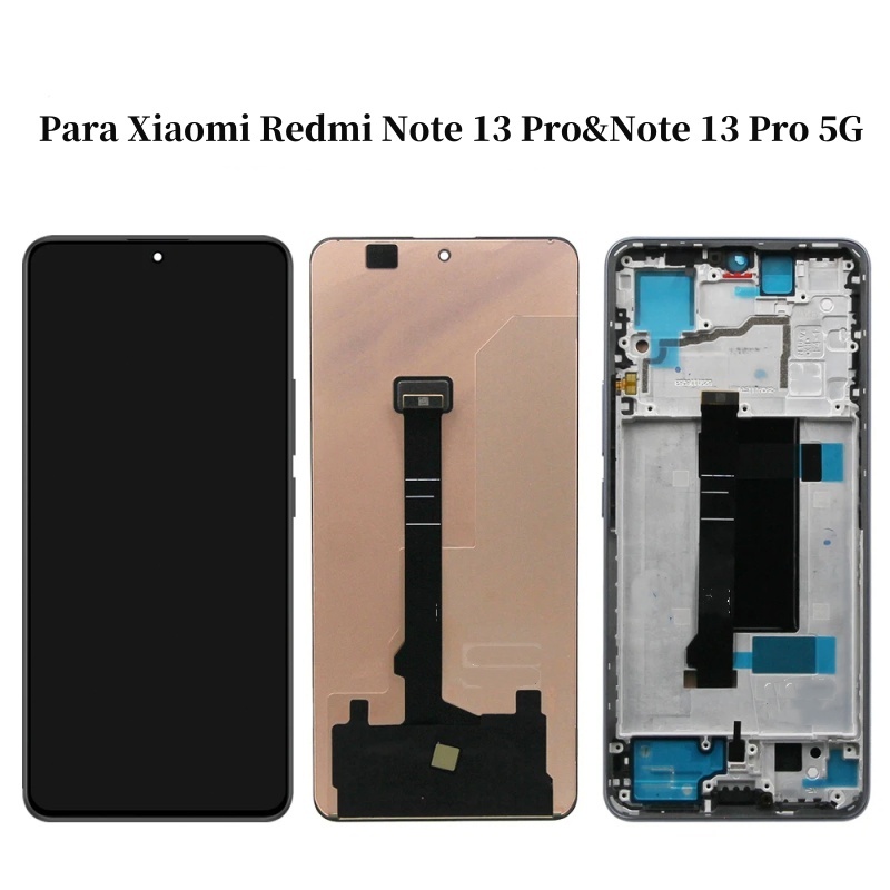 Premium Display Para Xiaomi Redmi Note 13 Pro&Note 13 Pro 5G Frontal Tela Nova L