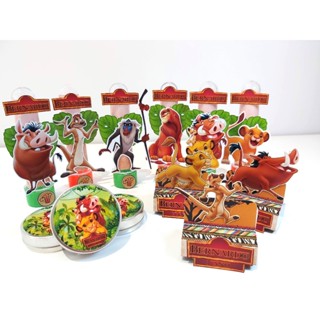 O rei leão Kit festa 36 itens personalizado (Tubete / Latinha / Porta bis duplo) em Oferta na Shopee