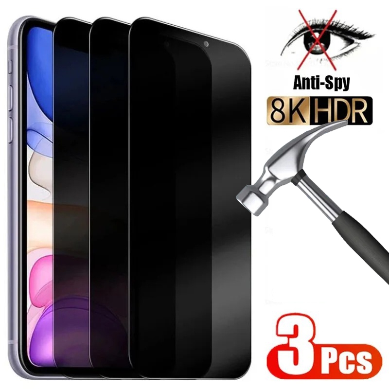 Película de privacidade para iPhone 14plus/11/12/13/14/15/16 Pro max/15 plus