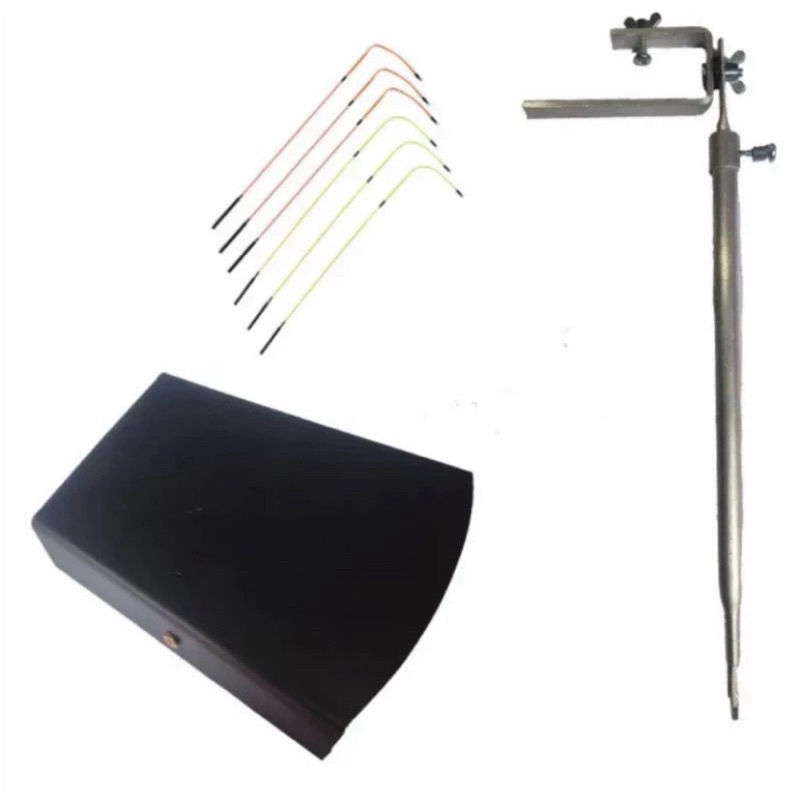 lanterna pesca noturna com 12 led verde 9volts LED ,ela e a bateria + 2 ponteira inteligente
