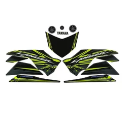 Jogo Adesivos Kit Faixa Compatível Xtz 250 Lander 2016 Cinza