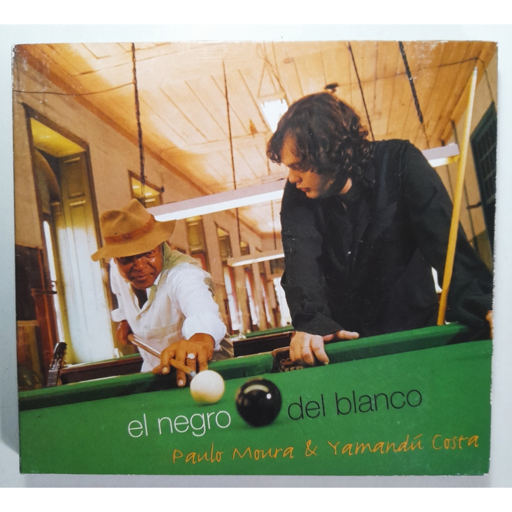 Cd Paulo Moura & Yamandú Costa, El Negro Del Branco. Seminovo.