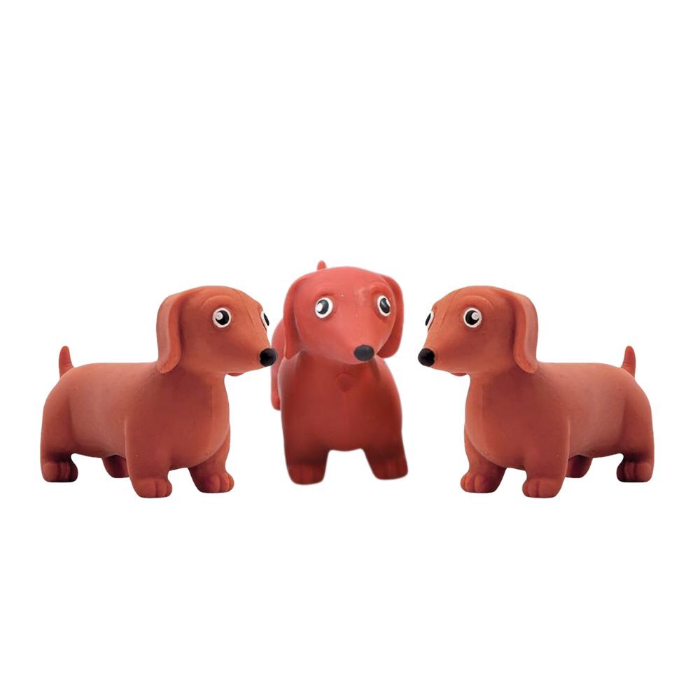 Cachorro Modelar Kit 3  Dog Estica Encolhe Squish Fidget Soft Brinquedo de Apertar Anti Stress em Oferta na Shopee