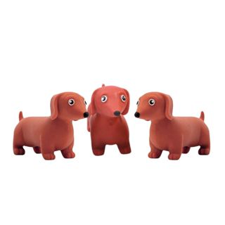 Cachorro Modelar Kit 3  Dog Estica Encolhe Squish Fidget Soft Brinquedo de Apertar Anti Stress em Oferta na Shopee