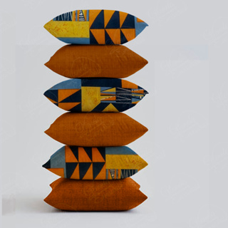 Kit 6 Capas de Almofadas Decorativas em Gorgurinho 0,45cm x 0,45cm em Oferta na Shopee