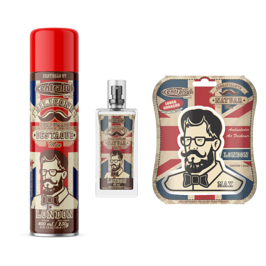 Kit Aromatizante Natuar Men London CentralSul