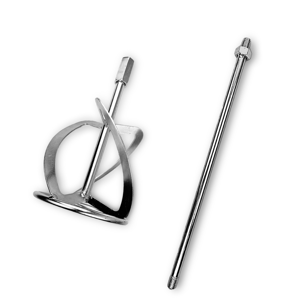 Pá Misturadora e Haste do Misturador Menegotti 1200W/1600W/1800W Com Rosca para Argamassa e Tinta em Oferta na Shopee