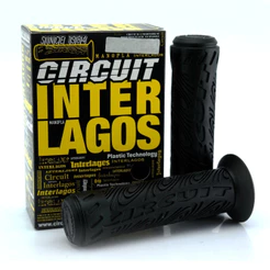 Par Manopla Luva Para Moto Universal Circuit Interlagos Preta MA048001
