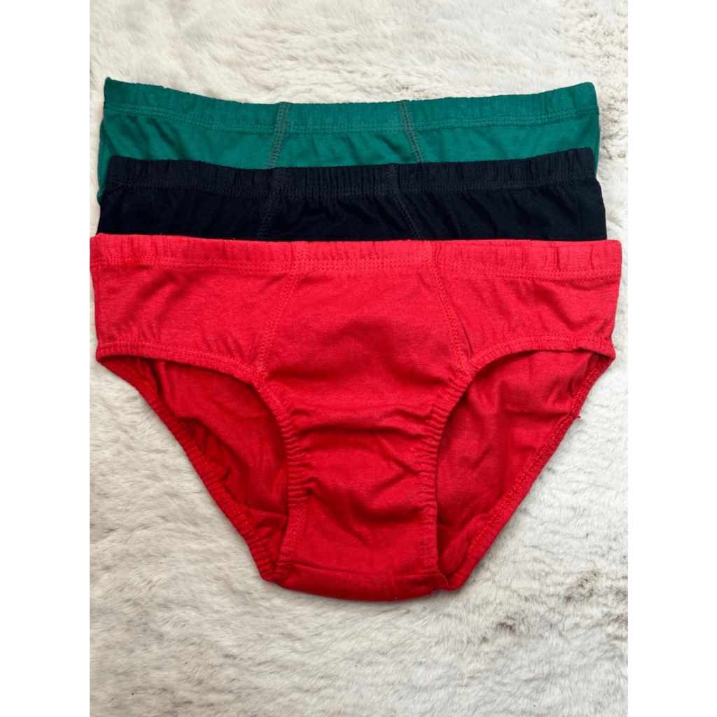 Kit 6 Cuecas Adulto Slip Tradicional Elástico Embutido 100% Algodão Power