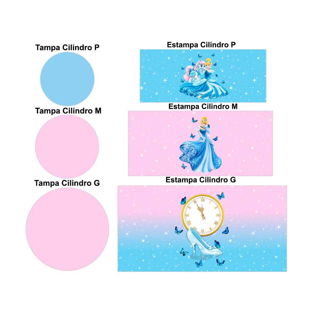 Trio Capas Cilindros + Painel Veste Fácil Cin