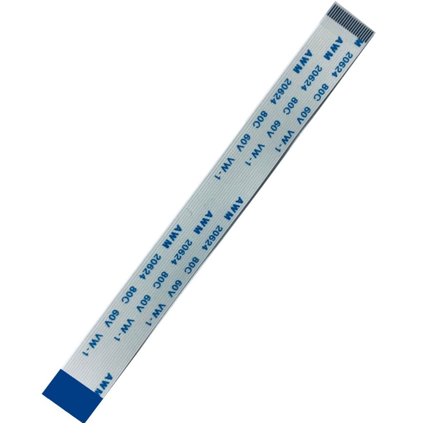 Cabo Flat 20 Vias 13cm Compatível Para Leitor Biométrico Catraca Tecnibra Tca