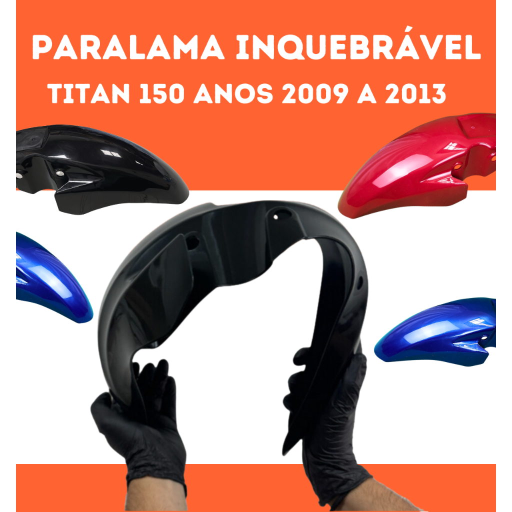Paralama Dianteiro Titan Fan 150 2009 2010 2011 2012 2013