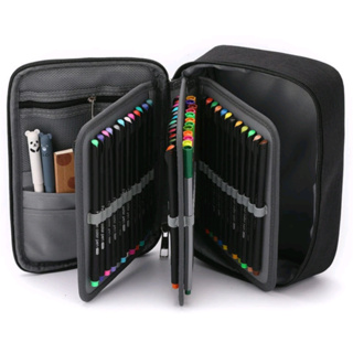 Estojo Escolar  Grande Capacidade Com 72 Furos Alta Capcidade 3 Compartimentos bem grande hx-7494-1929 em Oferta na Shopee