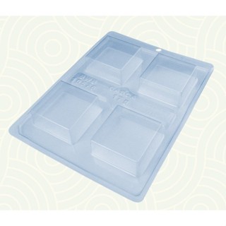 BWB Forma Especial 3 Partes Para Chocolate Pao De Mel Bombom Bolo Quadrado Sabonete Artesanal em Oferta na Shopee