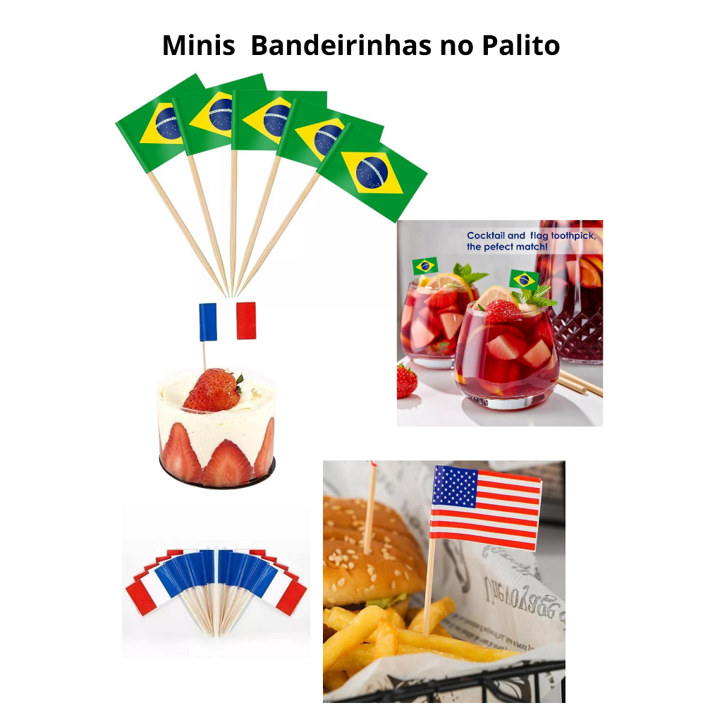O que é Palito Bandeira Papel? Guia e Onde Comprar | BuscaProdutos