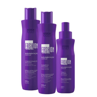 Kit 100Tímetros Antiqueda Capilar - Fashion Gold em Oferta na Shopee