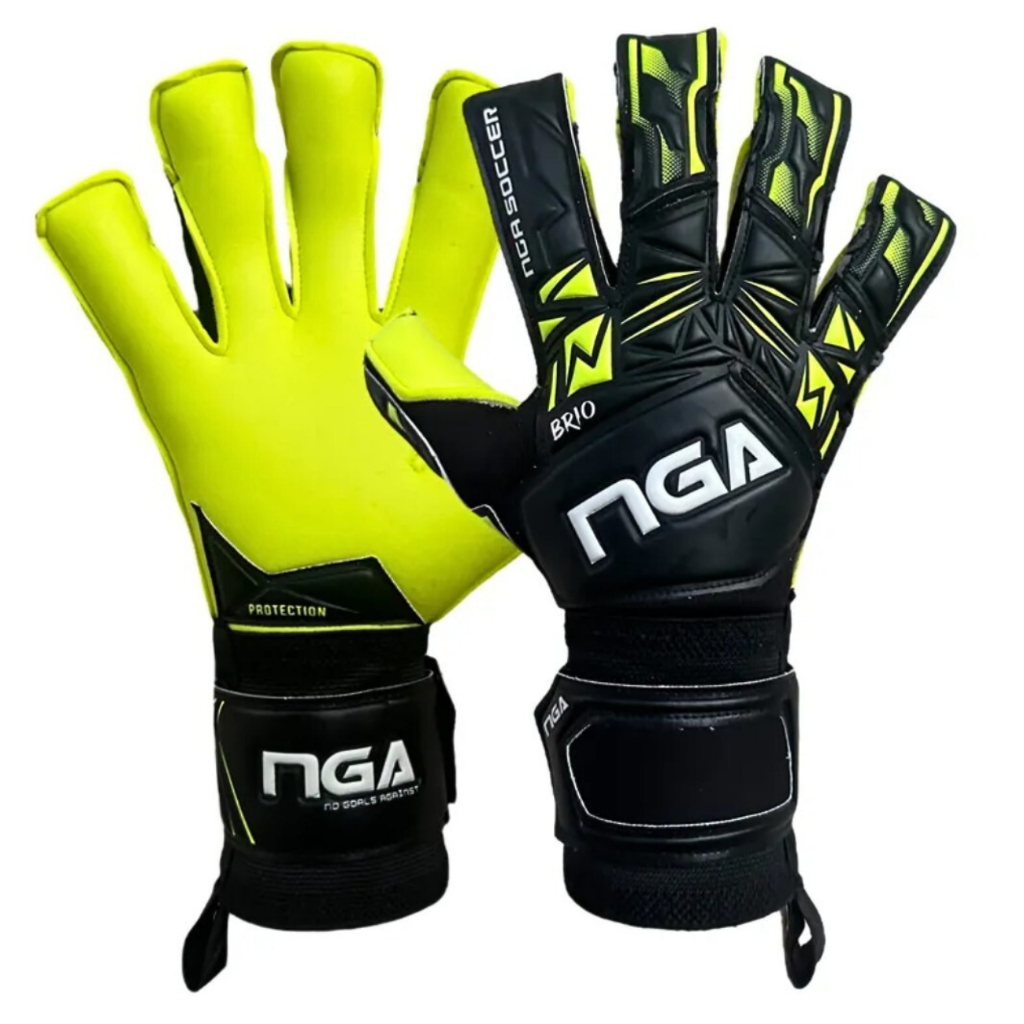 Luva De Goleiro Nga Soccer Brio Cores + Personalização Grátis em Oferta na Shopee