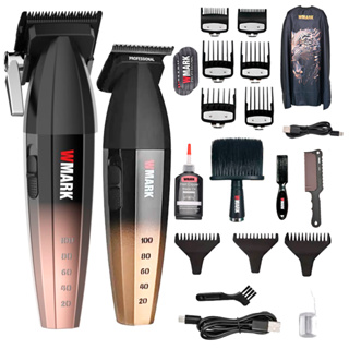 Kit 2 Maquinas Wmark Ng 2038 Corte Ng 325 Acabamento Dourada em Oferta na Shopee