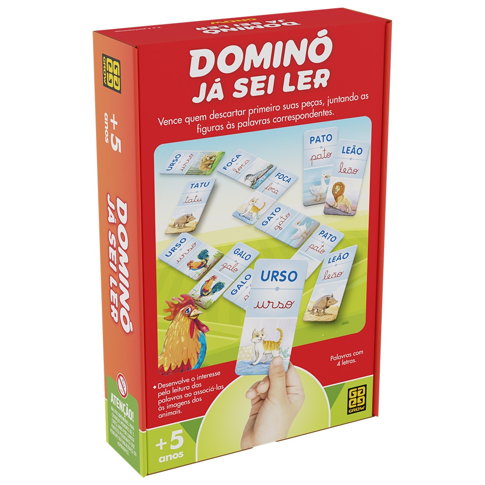 Jogo Dominó Já Sei Ler em Oferta na Shopee
