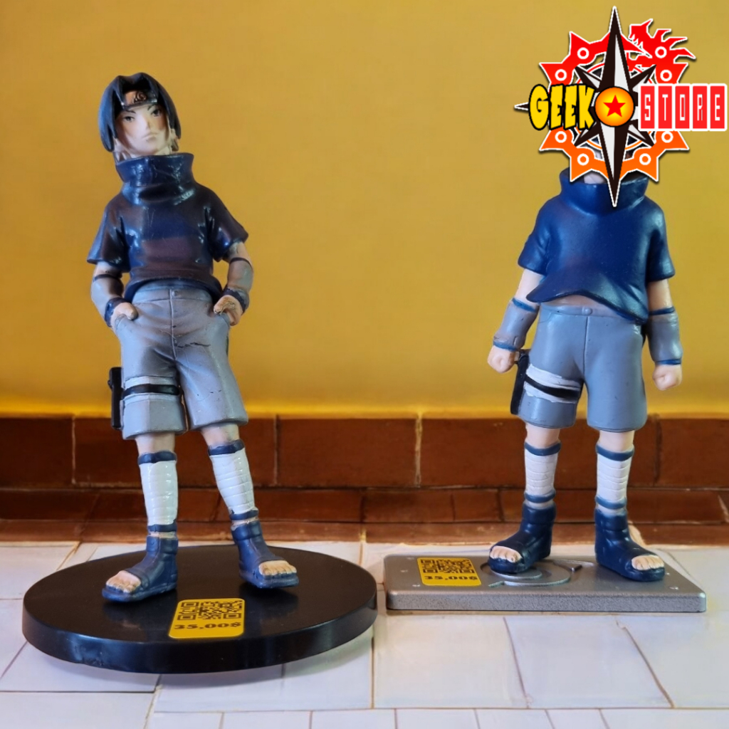 Action figure boneco colecionavel anime naruto personagem sasuke