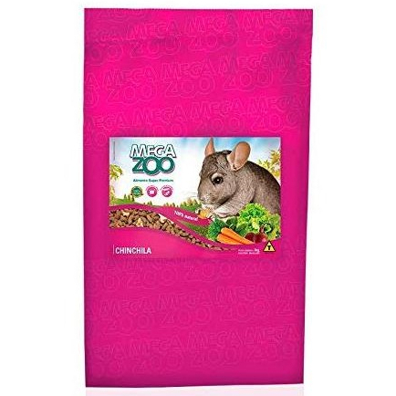 Ração Extrusada para Chinchila Megazoo c/ 3 Kg
