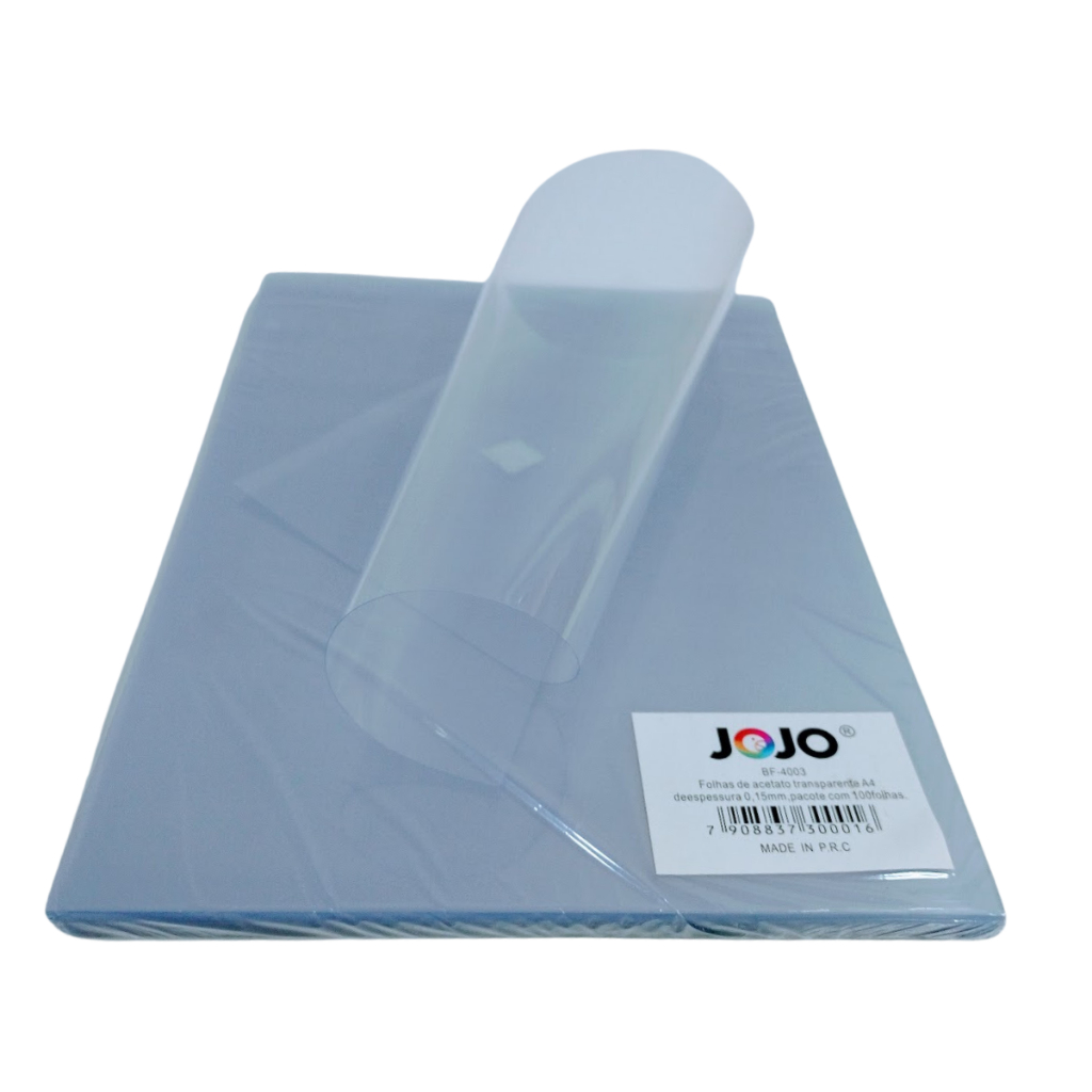 10/20 Acetato Transparente 15 ou 20 Micras A4