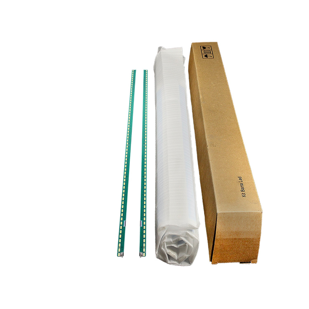 Barramento LED TV LG 55UH6150, 55UF6800, 55UH6450, 55UH6430, 55UH6030 - Kit com 2 Barras Novas de 60 Led's de 3 Volts cada.