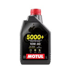Óleo Motul 5000+ 10w40 Semissintético 4 Tempos 1 Litro