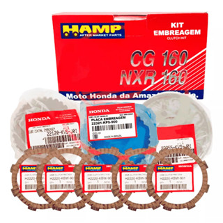 Kit Embreagem Cg Fan Start Titan 160 Nxr Bros 160 Honda Hamp H0620-KVS-J00 Original em Oferta na Shopee