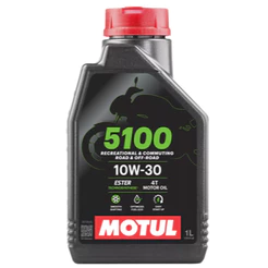 Óleo Motul 5100 10w30 Semissintético 4 Tempos 1 Litro