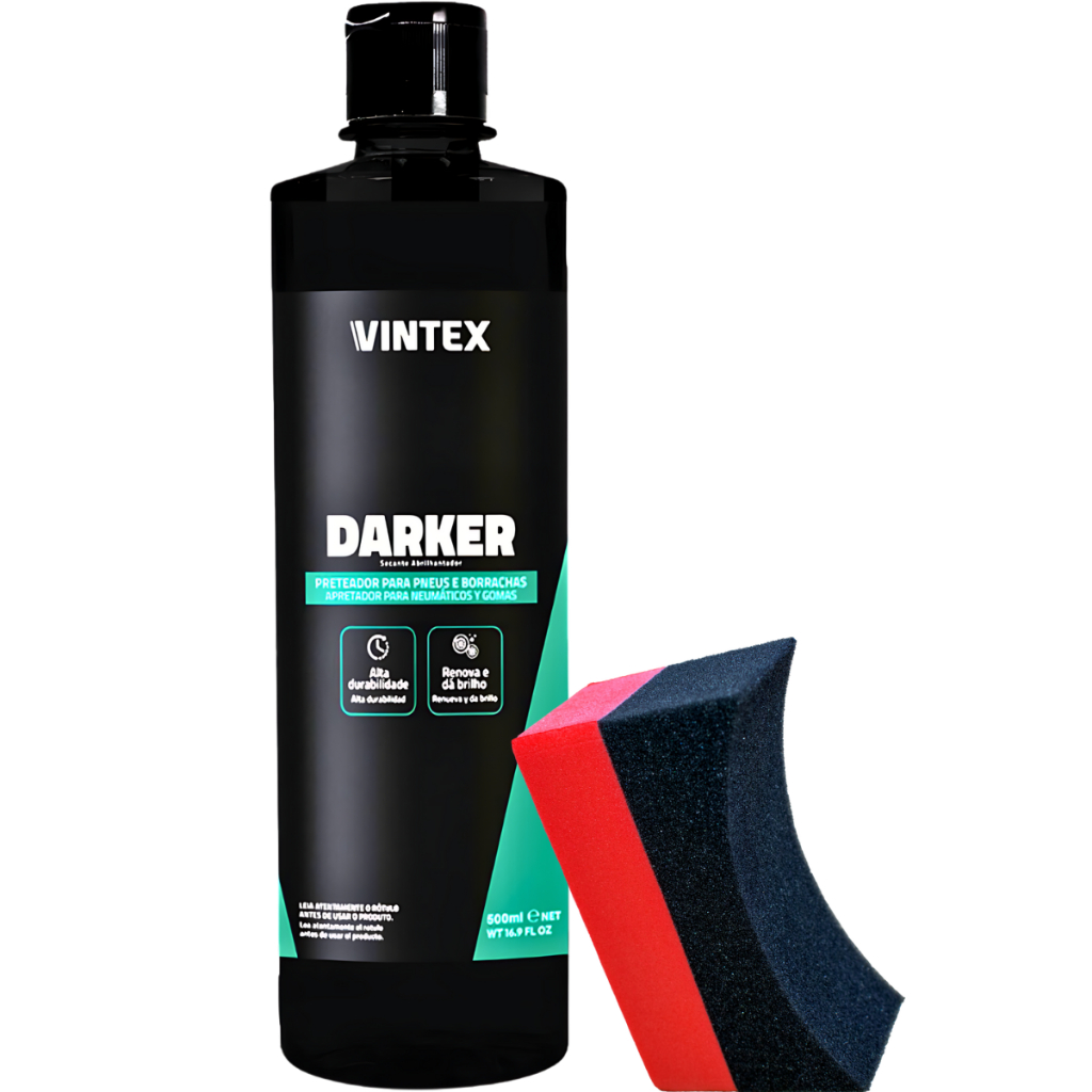 Renovador Pneu Darker Pretinho Automotivo + Aplicador Sigma - Spare Parts and Accessories for Vehicles