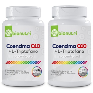 Kit 2x CoenzimaQ10 500Mg (120 Cápsulas) - Bionutri em Oferta na Shopee