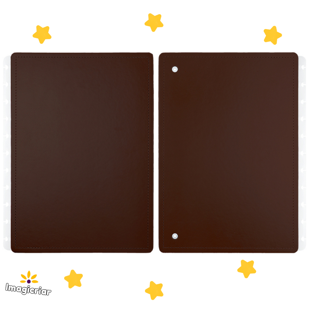 Capa e Contracapa Espresso para Caderno Inteligente | Tamanho Inteligine, A5, Médio ou Grande em Oferta na Shopee