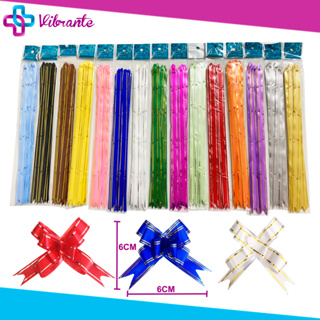 Laço Fácil Laço Pronto Pequeno N°12 C/50un - Cores Variadas - Laço Mágico para Presentes em Oferta na Shopee