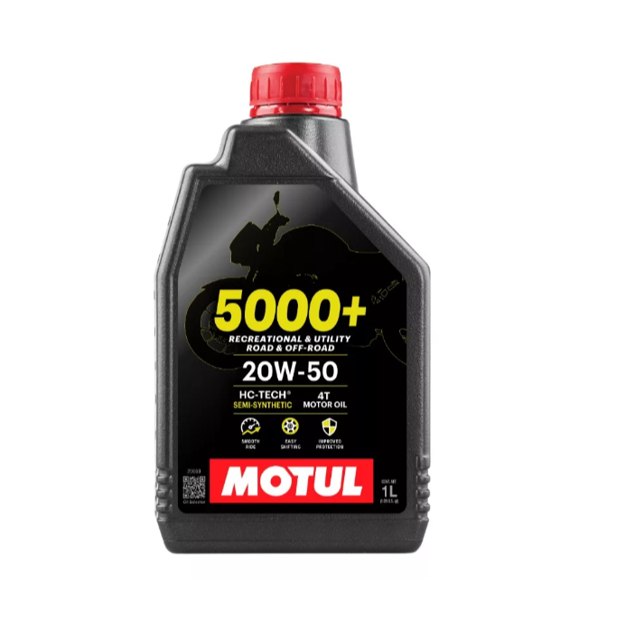Óleo Motul 5000+ 20w50 Semissintético 4 Tempos 1 Litro em Oferta na Shopee
