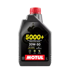 Óleo Motul 5000+ 20w50 Semissintético 4 Tempos 1 Litro