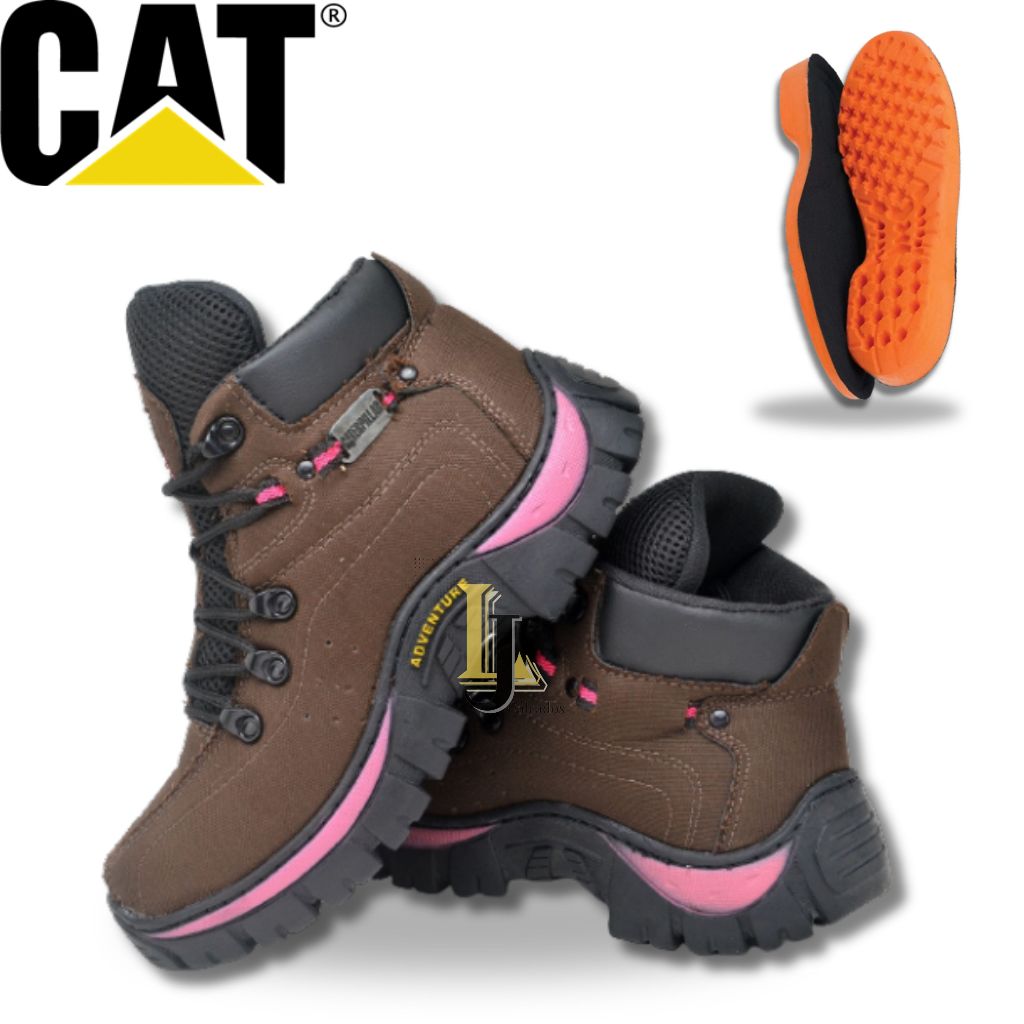 Bota Coturno Adventure Feminina + Palmilha em GEL ORTOPÉDICA
