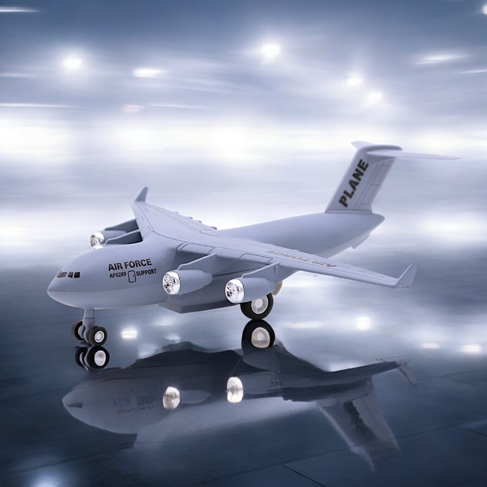 Miniatura Avião Militar AF-6289 Força Aerea
