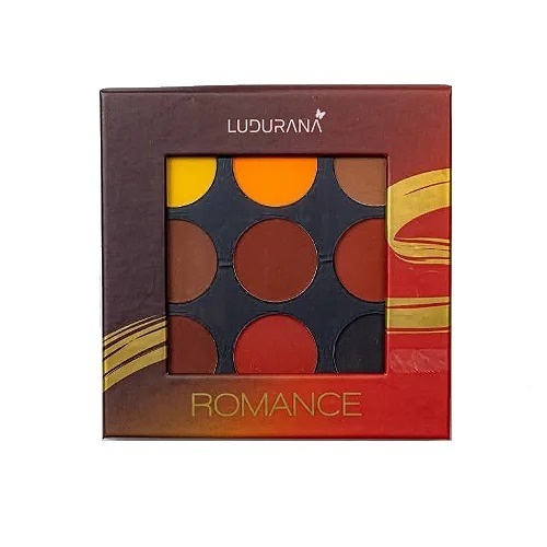 Paleta de Sombras 9 Cores Ludurana -Promoção em Oferta na Shopee