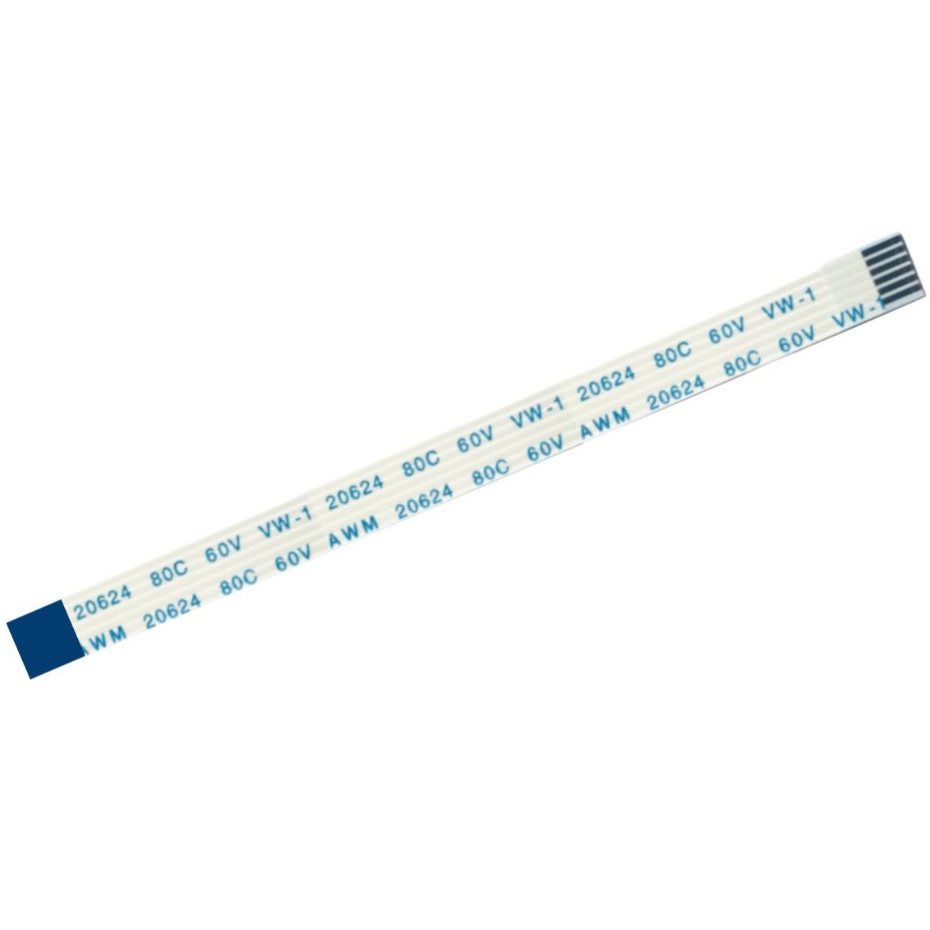 Cabo Flat 6 Vias 15cm  Compatível Para Touchpad Notebook Samsung Rv411