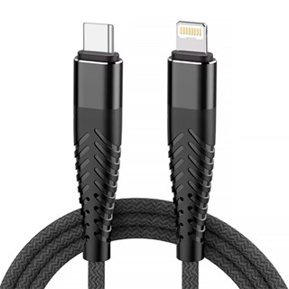 Cabo Carregador Turbo 30W 1 ou 2 Metros USB Tipo C para Lightning iPhone Original Inova em Oferta na Shopee