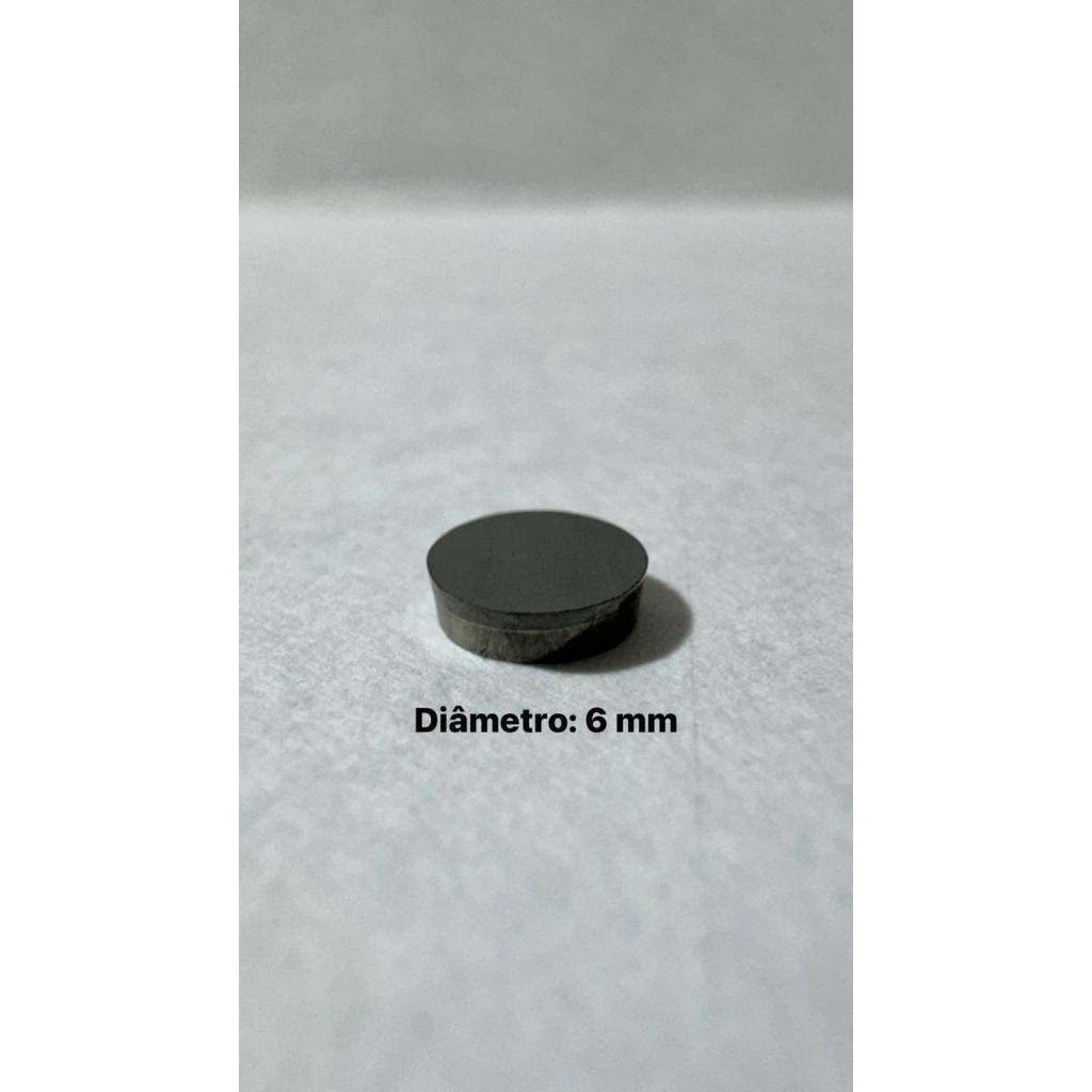 Pastilha De Diamante Redonda 6mm Plaina Cabeçote — imagem 2 de 2