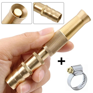 Bico Ponta Ponteira Para Mangueira Pulverizador Agua Bico Cobre Ajustável Regulável Alta Pressão em Oferta na Shopee