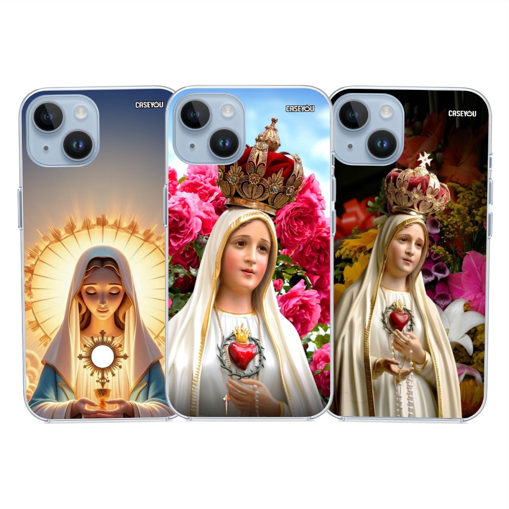 Capa Celular Personalizada Nossa Senhora de Fátima Alta Qualidade