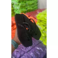 Chinelo de Dedo Sandalia Para Mulheres Feminina Neon Verão Alto Relevo Ponta Quadrada