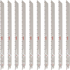 Kit 10 Lâminas Serra Sabre Inox Açougue S1211k Bosch