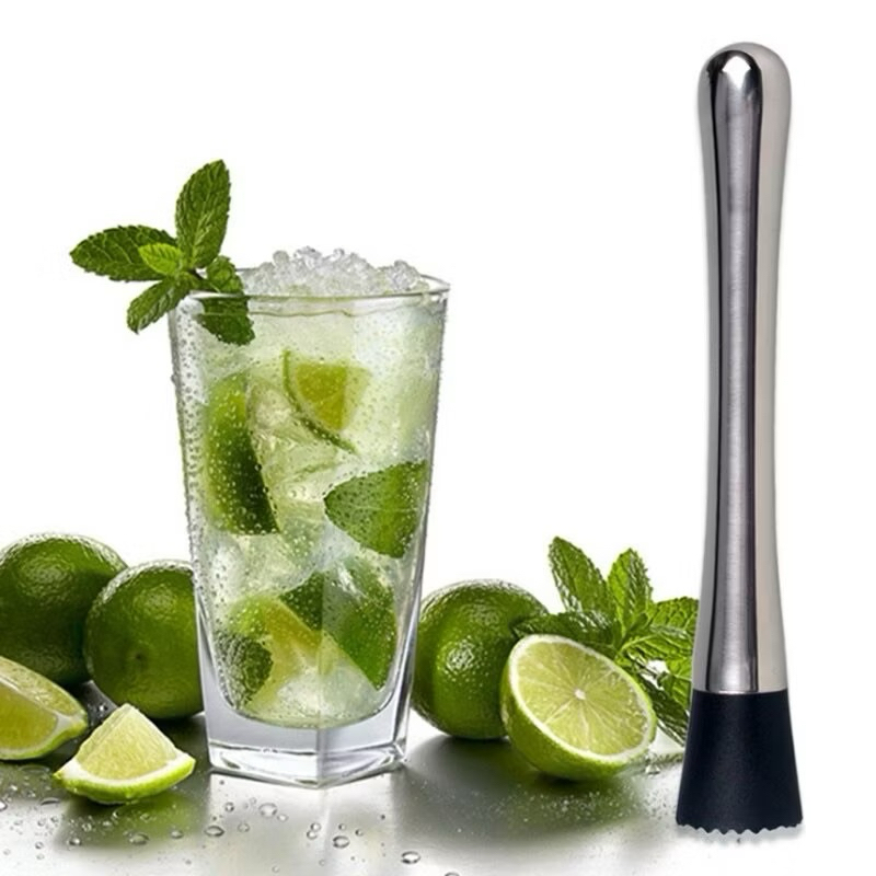 Socador Macerador Caipirinha Inox Amassador Batida Coquetel-envio imediato em Oferta na Shopee